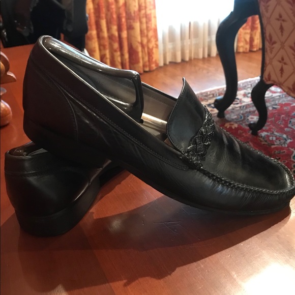 Franco Cuadra men’s genuine lizard loafer, 10.5 - Picture 2 of 4